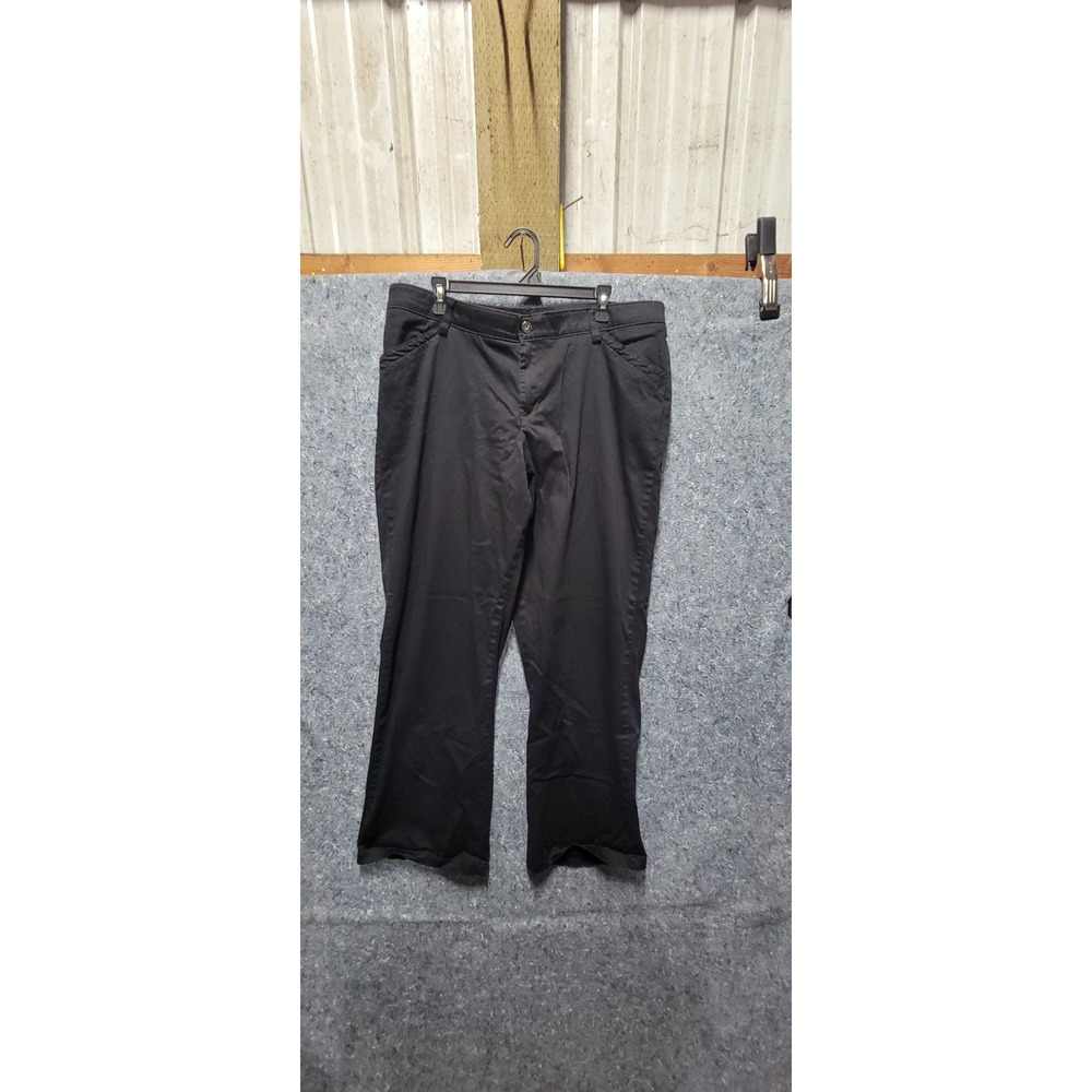 Lee Total‎ Freedom Black Jeans 18W Short